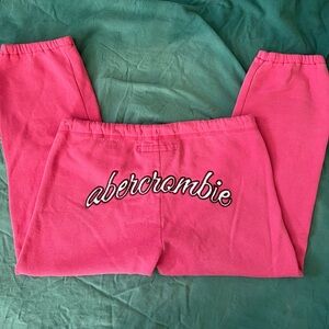 Abercrombie & Fitch Pink Vintage Y2K sweatpants < 3